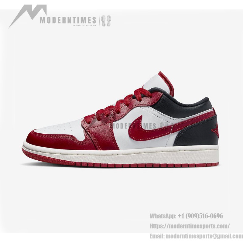 Air Jordan 1 Low “Gym Red” DC0774-160 Bold Classic Sneakers