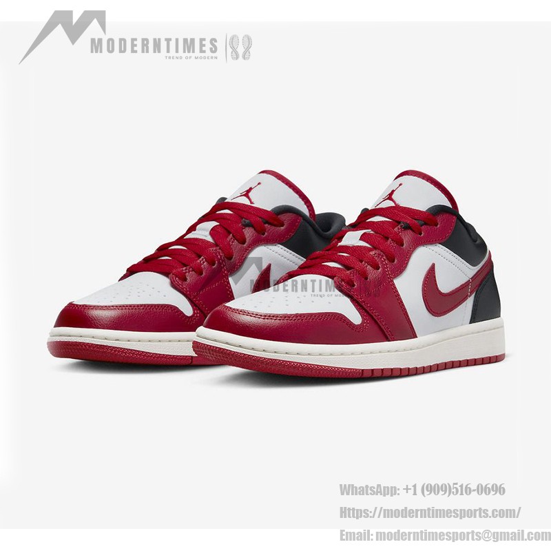 Air Jordan 1 Low “Gym Red” DC0774-160 Bold Classic Sneakers