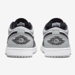 Air Jordan 1 Low 'Shadow Toe' 553558-052 - Timeless Black & Grey Classic Sneakers