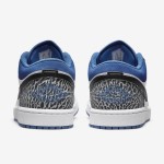 Air Jordan 1 Low '트루 블루' DM1199-140 - 시대를 초월한 블루 & 화이트 엘레강스 스니커즈