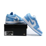 Air Jordan 1 Low UNC Sky Blue White Sneakers AO9944-441