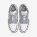 Air Jordan 1 Low "Vintage Grey" Sneakers - Style 553558-053