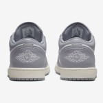 Air Jordan 1 Low "Vintage Grey" Sneakers - Style 553558-053