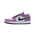 Air Jordan 1 Low "Violet Shock" CK3022-503 スニーカー - 大胆なスタイル