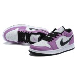 Air Jordan 1 Low "Violet Shock" CK3022-503 スニーカー - 大胆なスタイル