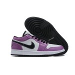 Air Jordan 1 Low "Violet Shock" CK3022-503 スニーカー - 大胆なスタイル