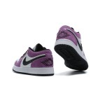 Air Jordan 1 Low "Violet Shock" CK3022-503 スニーカー - 大胆なスタイル