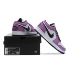 Air Jordan 1 Low "Violet Shock" CK3022-503 スニーカー - 大胆なスタイル