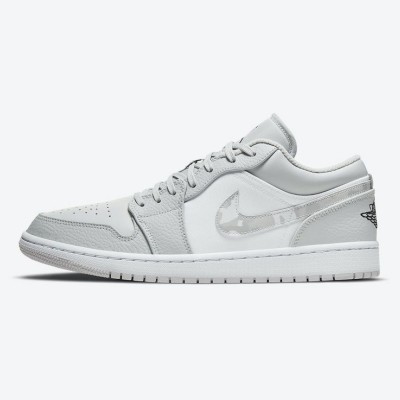 Classic White and Blue Air Jordan 1 Low DC9036-100 | Stylish and Comfortable Versatile Sneakers