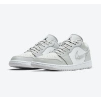 Classic White and Blue Air Jordan 1 Low DC9036-100 | Stylish and Comfortable Versatile Sneakers