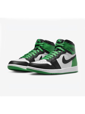 Air Jordan 1 High OG Lucky Green DZ5485-031 Classic Green and White Colorway