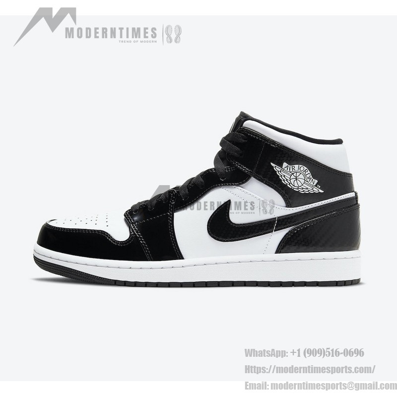 Air Jordan 1 Mid “All-Star” DD1649-001 Sneakers with Patent Leather Overlay