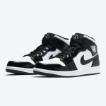 Air Jordan 1 Mid “All-Star” DD1649-001 Sneakers with Patent Leather Overlay