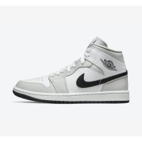 Air Jordan 1 Mid BQ6472 - Sleek Black and White Colorway - Versatile & Stylish Basketball Sneakers