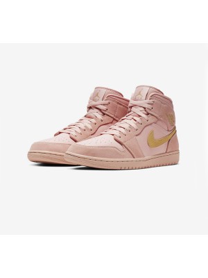 Air Jordan 1 Mid 빨간색과 흰색 컬러웨이 스타일리시한 고성능 농구화 852542-600 - 클래식한 디자인과 편안함의 완벽한 조화