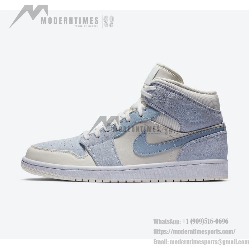 Air Jordan 1 Mid DA4666-100 White and Gold Sneakers