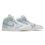 Air Jordan 1 Mid DA4666-100 White and Gold Sneakers