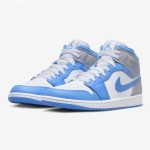 Air Jordan 1 Mid “University Blue” DX9276-100 High-Top Sneakers