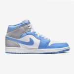 Air Jordan 1 Mid “University Blue” DX9276-100 High-Top Sneakers