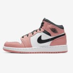 Air Jordan 1 Mid GS 555112-603 Classic Red Sneakers