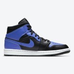 Buy Air Jordan 1 Mid Hyper Royal Black Blue Sneakers Online