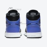 Buy Air Jordan 1 Mid Hyper Royal Black Blue Sneakers Online