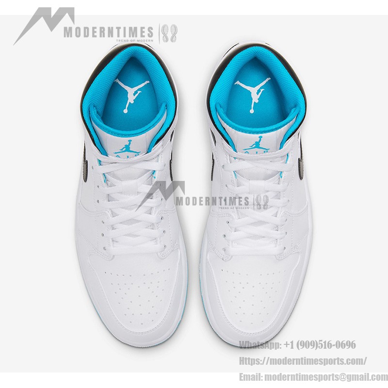 Air_Jordan_1_Mid_White_Laser_Blue_High_Tops