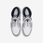 Air Jordan 1 Mid “Light Smoke Grey” 554724-078 High-Top Sneakers