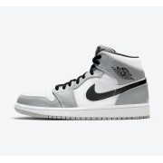 Air Jordan 1 Mid 554724-092 Men's Basketball Shoes - Classic Black and White, Comfortable Support | Limited Edition