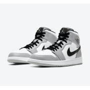 Air Jordan 1 Mid 554724-092 Men's Basketball Shoes - Classic Black and White, Comfortable Support | Limited Edition