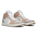 Air Jordan 1 Mid Milan White Beige CV3044-100 Women’s Mid-Top Sneakers