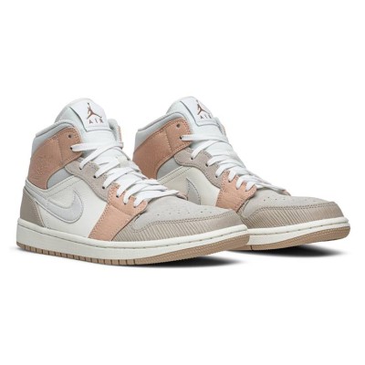 Air Jordan 1 Mid Milan White Beige CV3044-100 Women’s Mid-Top Sneakers | Perfect Fusion of Classic and Modern Style