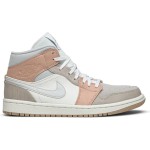 Air Jordan 1 Mid Milan White Beige CV3044-100 Women’s Mid-Top Sneakers