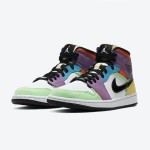 Air Jordan 1 Mid “Multicolor” CW1140-100 High-Top Sneakers