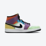 Air Jordan 1 Mid “Multicolor” CW1140-100 High-Top Sneakers