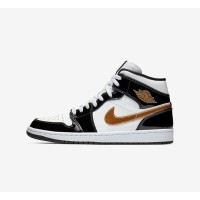 Air Jordan 1 Mid Grey and White Colorway Stylish High-Performance Basketball Sneakers 852542-007 - A Perfect Blend of Classic Design and Comfort