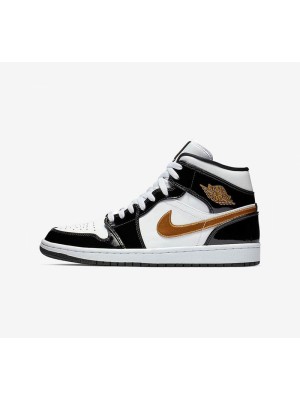 Air Jordan 1 Mid グレーと白の配色 スタイリッシュなハイパフォーマンスバスケットボールスニーカー 852542-007 - クラシックなデザインと快適さの完璧な融合