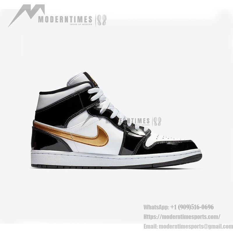 Air Jordan 1 Mid in Grey and White Colorway - Stylish High-Performance Basketball Sneakers