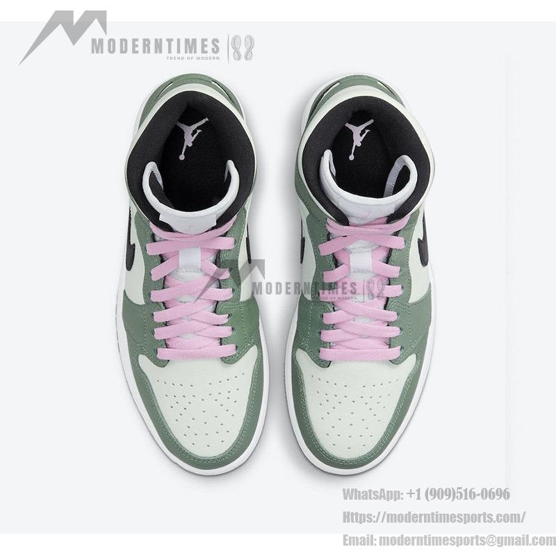 Air Jordan 1 Mid SE Dutch Green CZ0774-300 - Classic Dutch Green Sneakers | Stylish Design | High Comfort