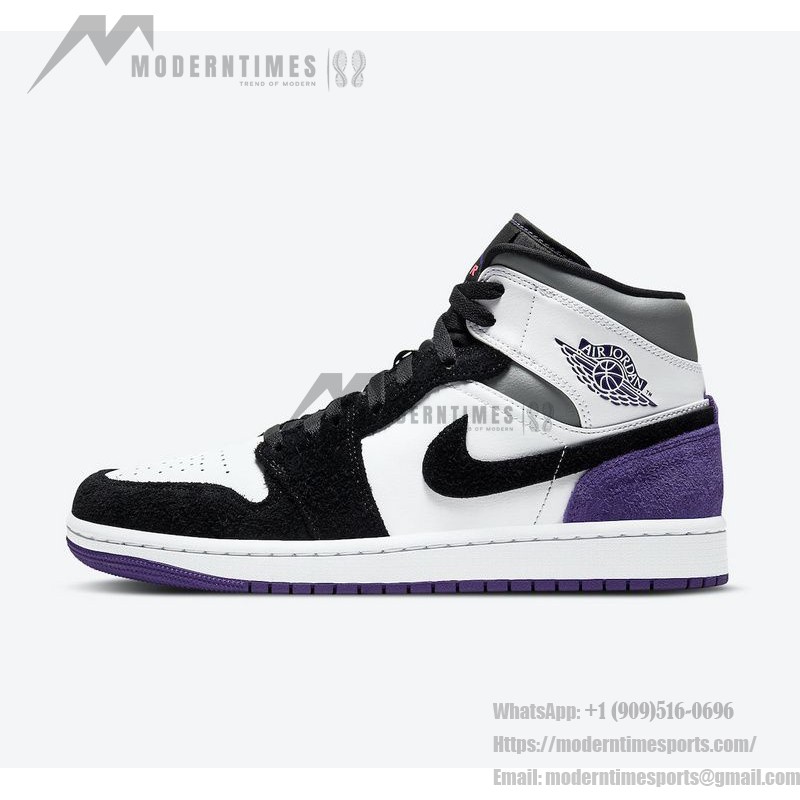 Exclusive Air Jordan 1 Mid SE White & Blue - Buy Limited Stock Now - Model 852542-105