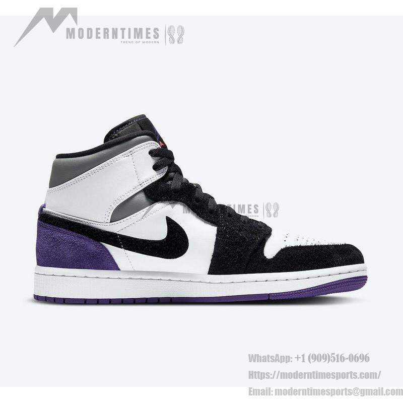 Exclusive Air Jordan 1 Mid SE White & Blue - Buy Limited Stock Now - Model 852542-105