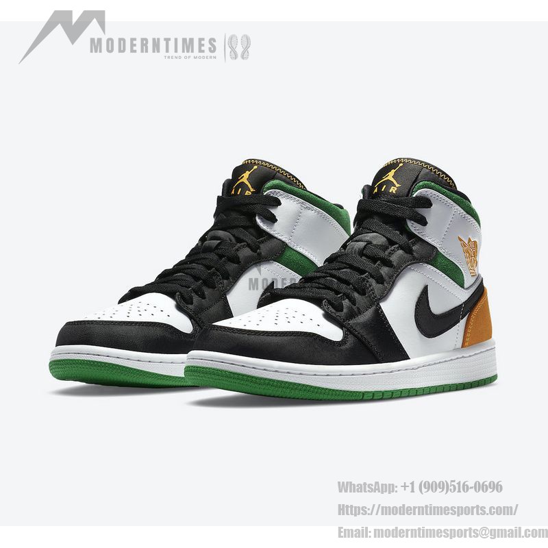 Air Jordan 1 Mid SE 852542-101 Classic White Mid-Top Sneakers – Stylish and Comfortable Basketball Shoes