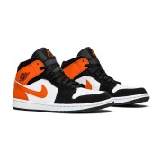 Air Jordan 1 Mid 554724-058 - Striking Grey & Black Design - Sleek Urban Basketball Sneakers
