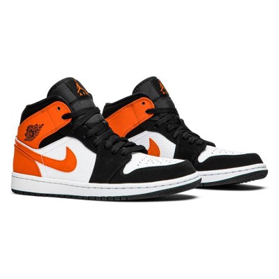 Air Jordan 1 Mid 554724-058 - Striking Grey & Black Design - Sleek Urban Basketball Sneakers