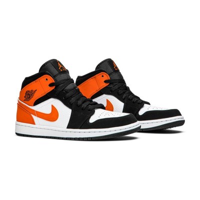Air Jordan 1 Mid 554724-058 - Striking Grey & Black Design - Sleek Urban Basketball Sneakers