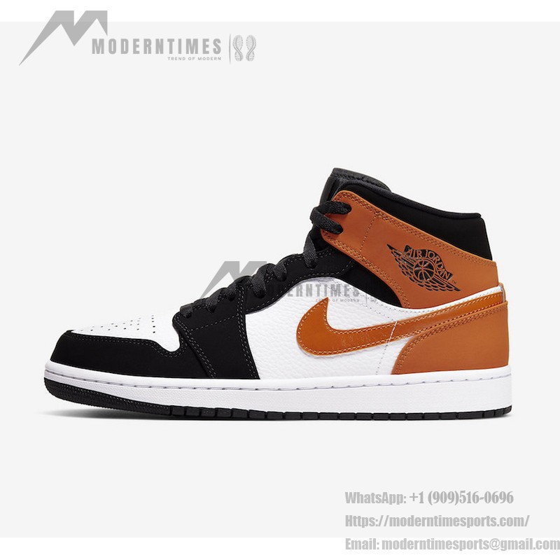 Air Jordan 1 Mid “Shattered Backboard” High-Top Sneakers - Classic Retro Style Limited Edition 554724-058