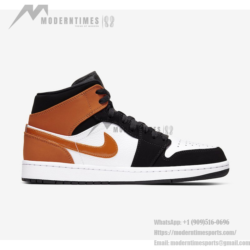 Air Jordan 1 Mid “Shattered Backboard” High-Top Sneakers - Classic Retro Style Limited Edition 554724-058