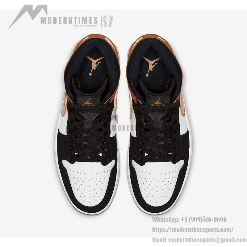 Air Jordan 1 Mid “Shattered Backboard” High-Top Sneakers - Classic Retro Style Limited Edition 554724-058