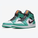 Air Jordan 1 Mid SE Multicolor Premium Sneakers - Model 852542-306