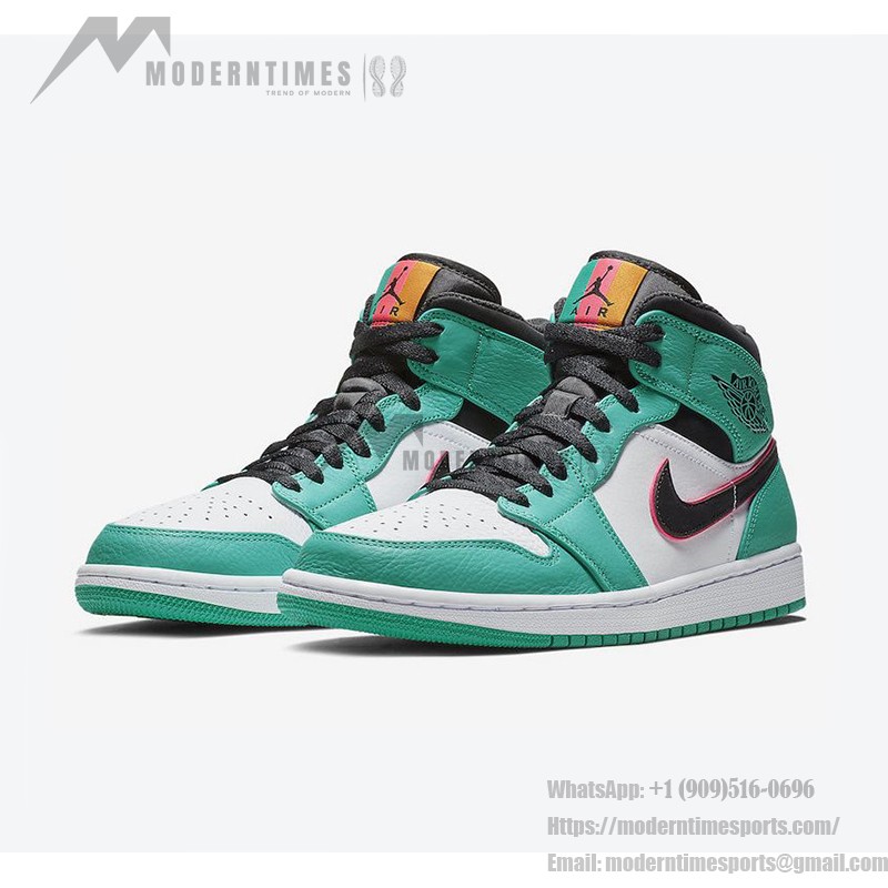 Air Jordan 1 Mid SE Multicolor Premium Sneakers - Model 852542-306